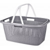 EXCELLENT HOUSEWARE Koš na prádlo s rukojeťmi 60 x 40 cm šedý KO-Y54231150seda