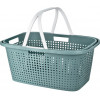 EXCELLENT HOUSEWARE Koš na prádlo s rukojeťmi 60 x 40 cm zelený KO-Y54231150zele