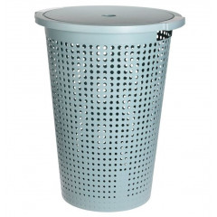 EXCELLENT HOUSEWARE Koš na prádlo s víkem 35 l 40 x 52 cm zelený KO-Y54231170zele