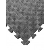 TATAMI PUZZLE podložka - Jednobarevná - 50x50x1,0 cm podložka fitness - šedá