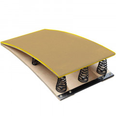 Odrazový můstek dřevo SAS 802 SEDCO 120x60 cm - žlutá