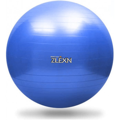 Gymnastický míč ZLEXN Yoga Ball 65 cm - modrá