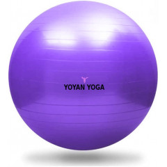 Gymnastický míč YOYAN Yoga Ball 75 cm - fialová