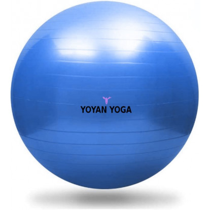 Gymnastický míč YOYAN Yoga Ball 75 cm - modrá