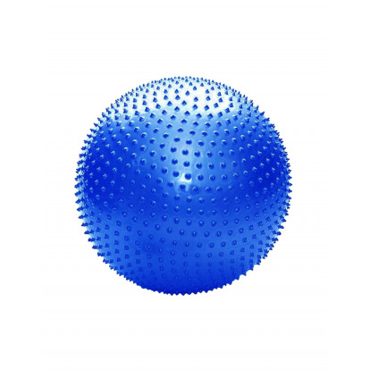 Gymnastický míč SEDCO YOGA MASSAGE BALL 65 cm - modrá