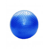 Gymnastický míč SEDCO YOGA MASSAGE BALL 65 cm - modrá