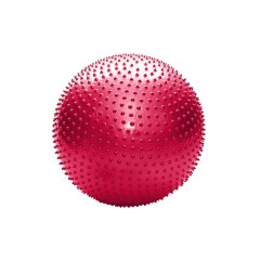 Gymnastický míč SEDCO YOGA MASSAGE BALL 45 cm - růžová