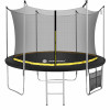 Kompletně vybavená venkovní trampolína s vnitřní ochrannou sítí, schůdky a vakem na boty. Průměr 250 cm (8FT), masivní ocelová konstrukce, nosnost 120 kg. Kvalitní materiály a provedení, certifikace. Bezpečná zábava pro vaše děti.
