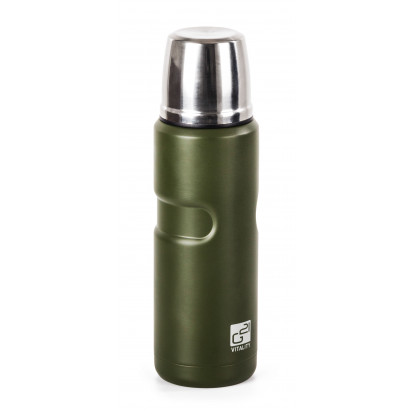 Termoska G21 na pití, 500 ml, khaki zelená