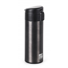 Termoska G21 na pití, 350 ml, ocelově šedá