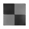 Pěnová podložka na podlahu 100x100x3 cm SPRINGOS TATAMI černo-šedá