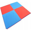 Pěnová podložka na podlahu 100x100x2 cm SPRINGOS TATAMI modro-červená