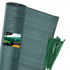 Stínící tkanina 150cm x 25m, 90% zastínění, zelená SPRINGOS SN0018