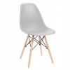 Moderní židle s netradiční konstrukcí, která zaujme svým jedinečním designem, pohodlím a praktičností. Pevnost židle zajišťuje dřevěná podnož s pevnou kovovou konstrukcí. Vhodná pro mnohá aranžmá, ke skleněným i dřevěným stolům. Originální design, ergonomický tvar, kvalitní zpracování. Nosnost 120 kg.