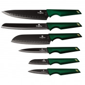 BERLINGERHAUS Sada nožů s nepřilnavým povrchem 6 ks Emerald Collection BH-2591