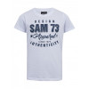SAM 73 Chlapecké triko JANSON Bílá