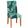 Potah na židli elastický, zelený tropical SPRINGOS SPANDEX
