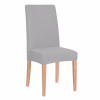 Elegantní potah na židli v módní barvě bez vzoru. Univerzální velikost vhodná pro většinu židlí. Příjemný a hebký materiál s příměsí Spandexu.