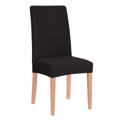 Potah na židli elastický, černý SPRINGOS SPANDEX
