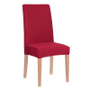 Elegantní potah na židli v módní barvě bez vzoru. Univerzální velikost vhodná pro většinu židlí. Příjemný a hebký materiál s příměsí Spandexu.
