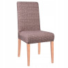 Elegantní potah na židli s károvým vzorem. Univerzální velikost vhodná pro většinu židlí. Příjemný a hebký materiál s příměsí Spandexu.