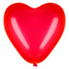 Párty balónky SRDCE, červené, sada 100ks SPRINGOS PS0036