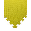 TATAMI PUZZLE podložka - Jednobarevná - 50x50x1,3 cm podložka fitness - žlutá