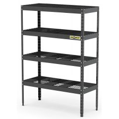 Kovový regál DRABEST RMK2 180x150x50 cm 4 police