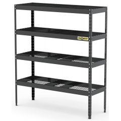 Kovový regál DRABEST RMK4 180x180x60 cm 4 police