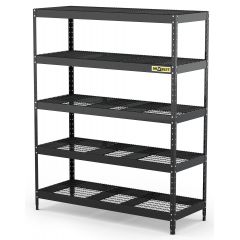 Kovový regál DRABEST RMK8 200x160x60 cm 5 polic