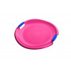 Sáňkovací talíř TORNÁDO SUPER PLASTKON 56 cm - růžová