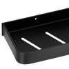 Nástěnná polička do koupelny 30 cm, černá SPRINGOS HA5149