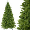 Umělý vánoční stromeček se stojanem a realistickým vzhledem kavkazské jedle. Rovnoměrně rozložené a husté jehličí, přírodní zelená barva. Výška stromku 150 cm, spodní šířka 90 cm, stabilní tříramenný stojan o průměru 41 cm.