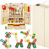 Dětská stavebnice dřevěné nářadí v kufříku SPRINGOS KG0026