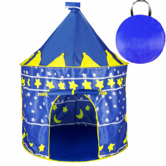 Dětský stan na hraní, modrý cirkus SPRINGOS KG0017