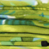Pikniková deka 200x150 cm, zelená s listy SPRINGOS PM040