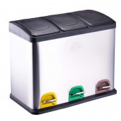 DIRT-DEVIL Odpadkový koš na tříděný odpad 3 x 15 l ED-249508