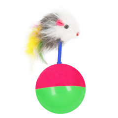 Hračka pro kočku, balónek s myší SPRINGOS PA0225