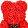 Medvídek z růží 40 cm, červený SPRINGOS ROSE BEAR