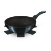 BERLINGERHAUS Wok s mramorovým povrchem 28 cm Metallic Line Aquamarine Edition BH-1875