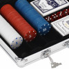 Poker set v alu kufříku 300 žetonů SPRINGOS KG0022