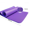 Karimatka Yoga Sedco NBR-MAT 183 x 61 x 1,0 cm - černá