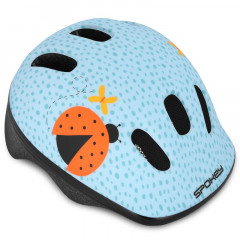 Spokey FUN LADYBUG Dětská cyklistická přilba 48-52 cm