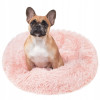 Pelíšek pro psa / kočku 80 cm, světle růžový SPRINGOS ROYAL