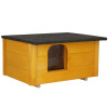 Dřevěná bouda pro psa 54x39x30 cm SPRINGOS DH001