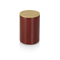 KELA Dóza Cady keramika červená 0,7l KL-15270
