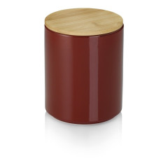 KELA Dóza Cady keramika červená 1,7l KL-15272