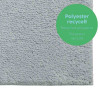 KELA Koupelnová předložka Maja 120x70 cm polyester rockově šedá KL-23533