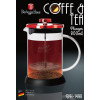 BERLINGERHAUS Konvička na čaj a kávu French Press 800 ml Burgundy Metallic Line BH-1498