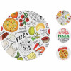 Talíř na pizzu 33 cm v italském designu je perfektní volbou pro všechny milovníky pizzy, kteří si chtějí vychutnat svůj oblíbený pokrm v autentickém stylu.- průměr 33 cm je ideální pro standardní pizzu - vhodný do ...